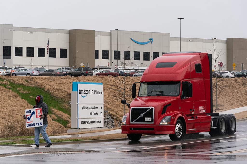 Mapping Union Activity at Amazon — April 1, 2022 OnLabor