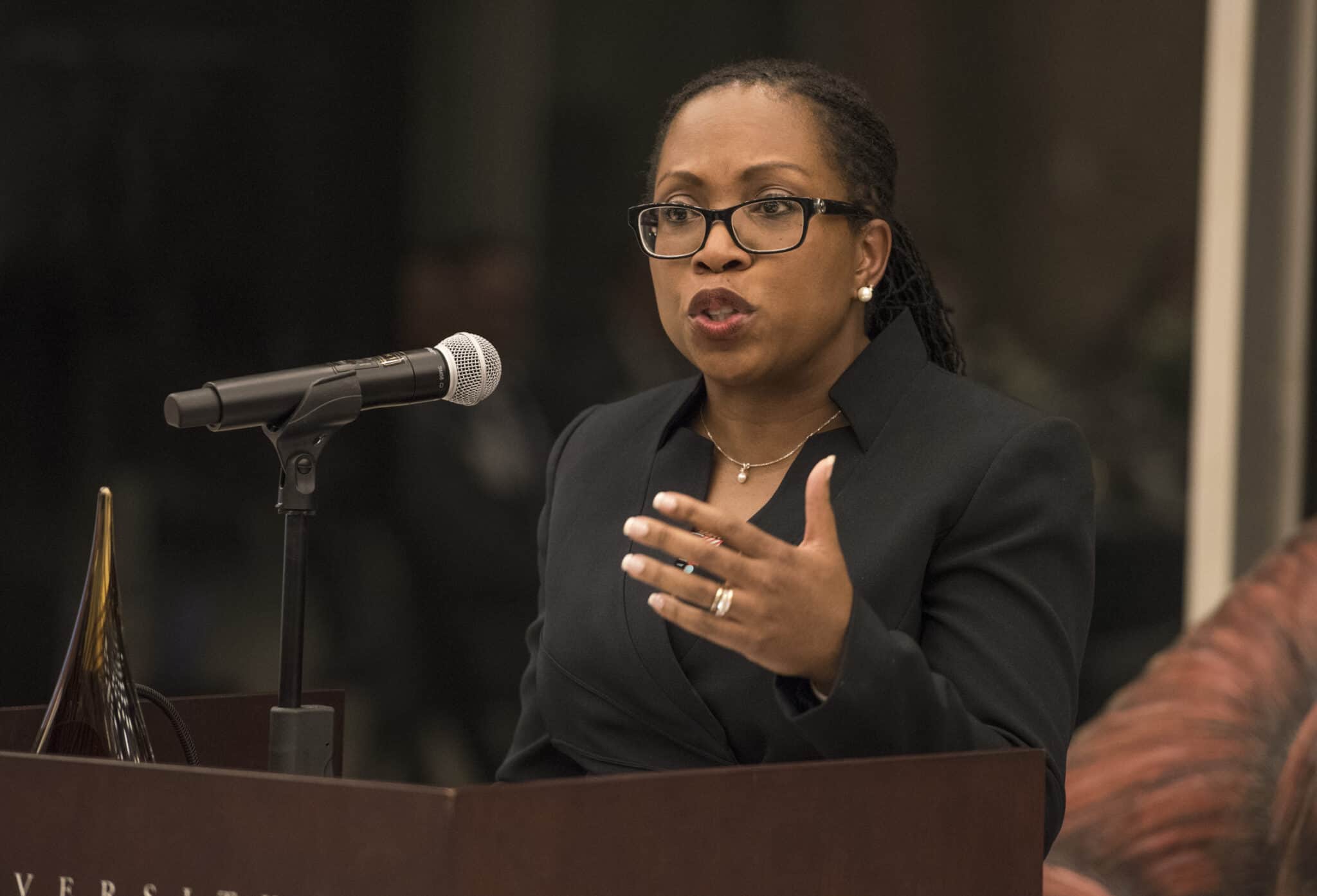 Justice Jackson says she has 'a seat at the table