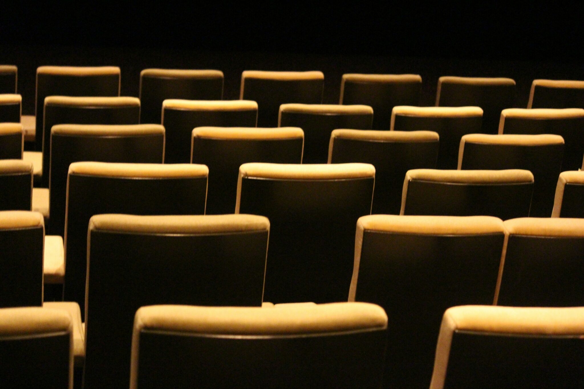 auditorium of empty chairs